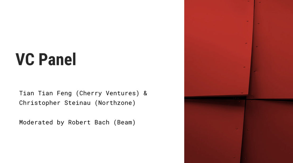 VC Panel with Tian tian Feng and Christopher Steinau